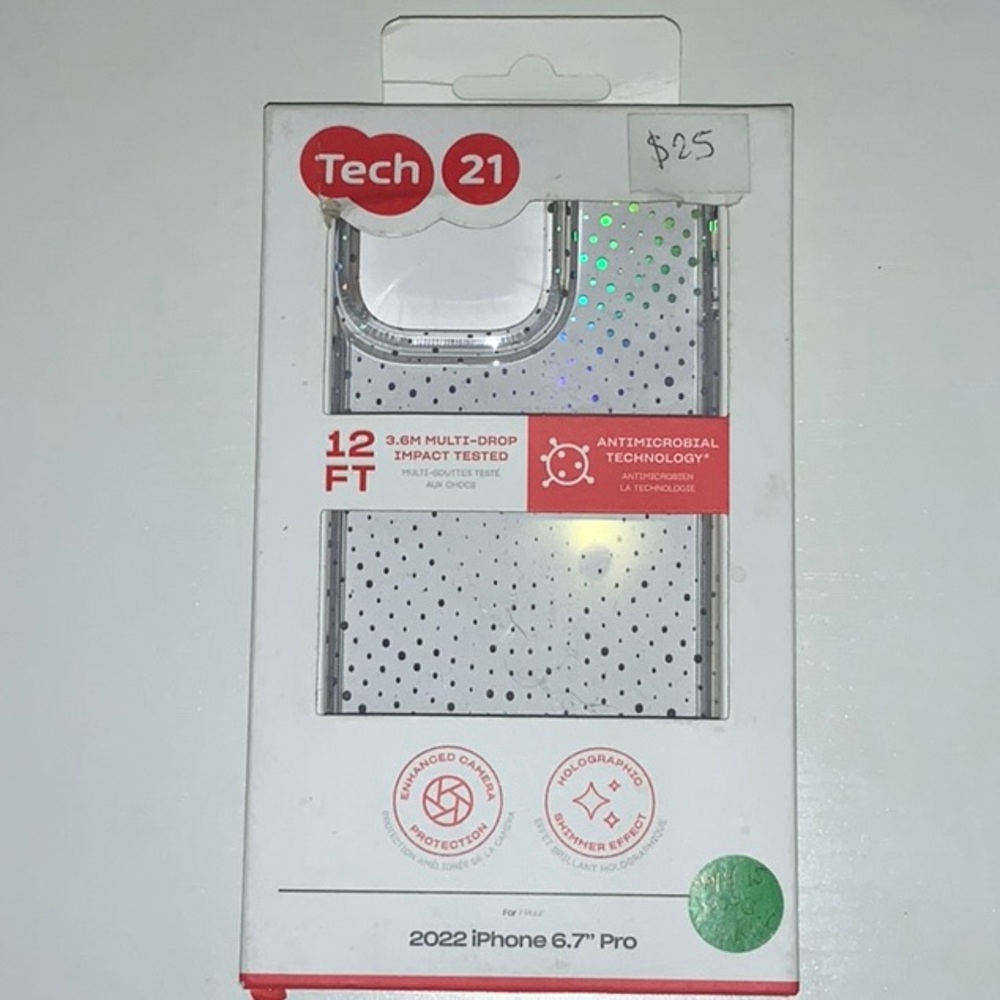 Tech21 Silver iPhone Case Protective Cover